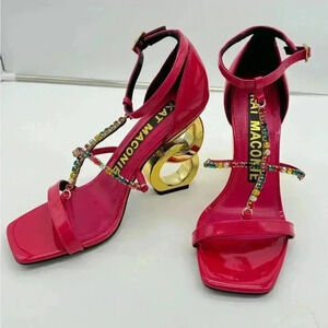 Brand New KAT MACONIE Sadia Ankle Strap Sandal in Fuchsia